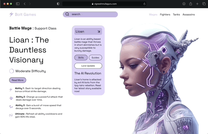 Auto layout demonstration