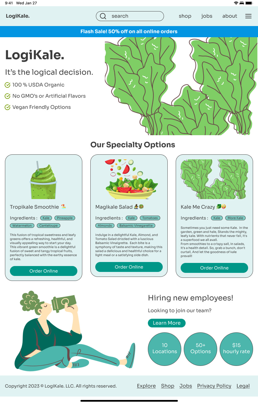 Tablet - Light - Modern