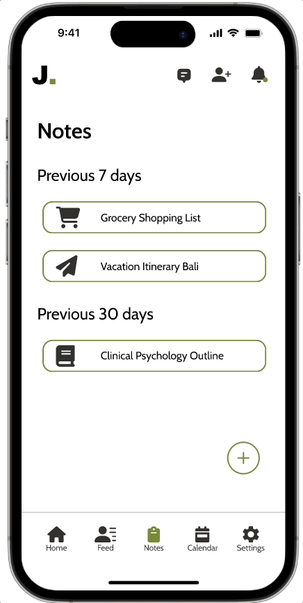 Notes and task tracking animation